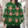 Custom Funny Photo May Your Christmas Be Hairy And Bright Cardigan HO82 900274