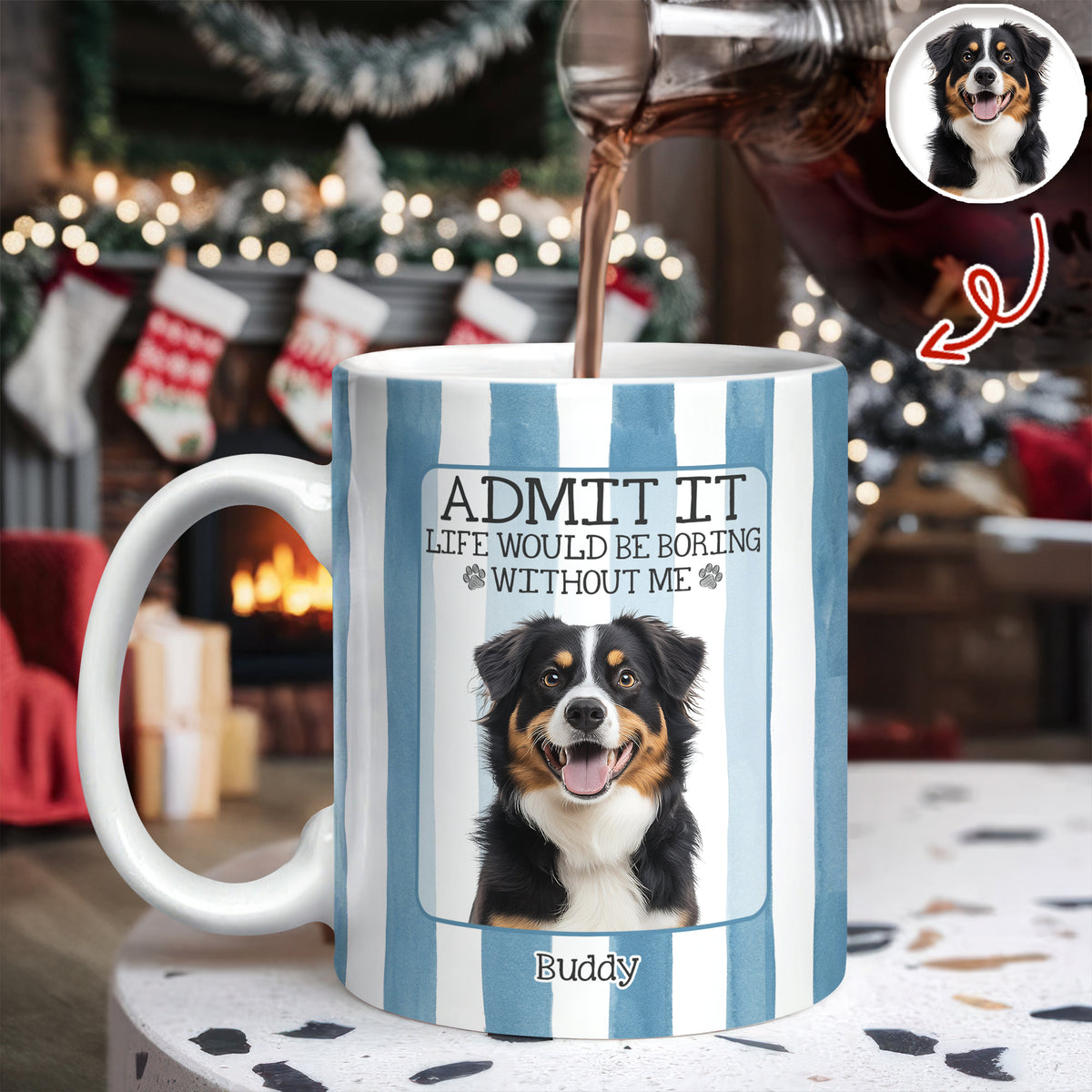 Custom Pet Photo Life Is Better With Pets Mug Gift For Pet Lovers LM32 897573
