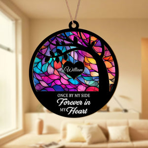 Always On My Mind Forever In My Heart Memorial Suncatcher TH10 891485