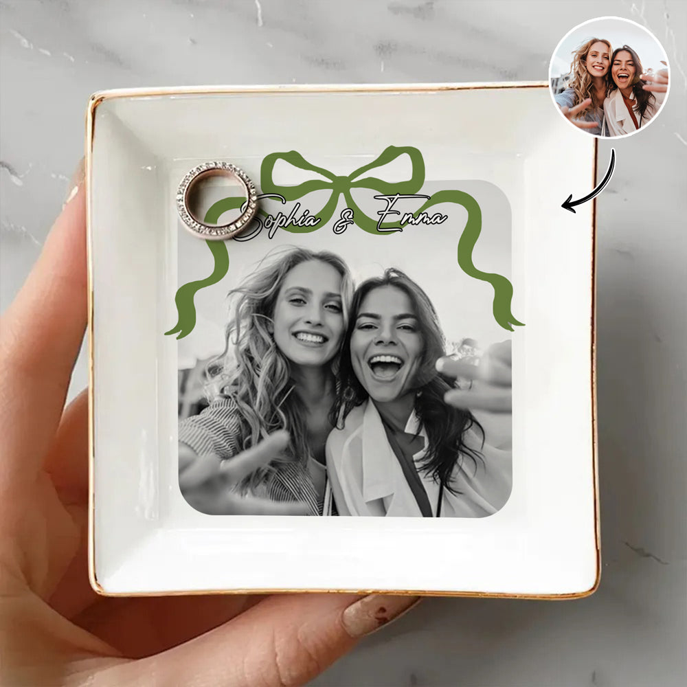 Custom Photo Bestie Forever Jewelry Dish TH10 896547