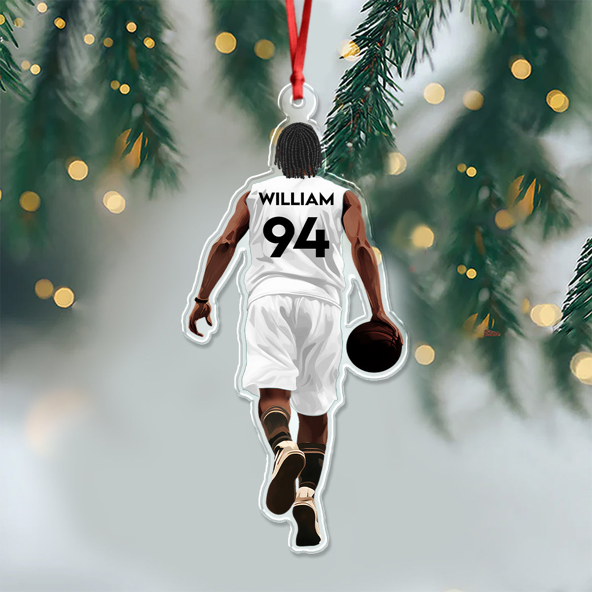 Personalized Basketball Player Acrylic Ornament Gift For Basketball Lovers LM32 895691