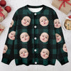 Custom Face Photo With Christmas Pattern Ugly Cardigan CH07 899820