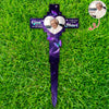 Custom Photo God Has You In His Arms, I Have You In My Heart Memorial Garden Stake HA75 892776