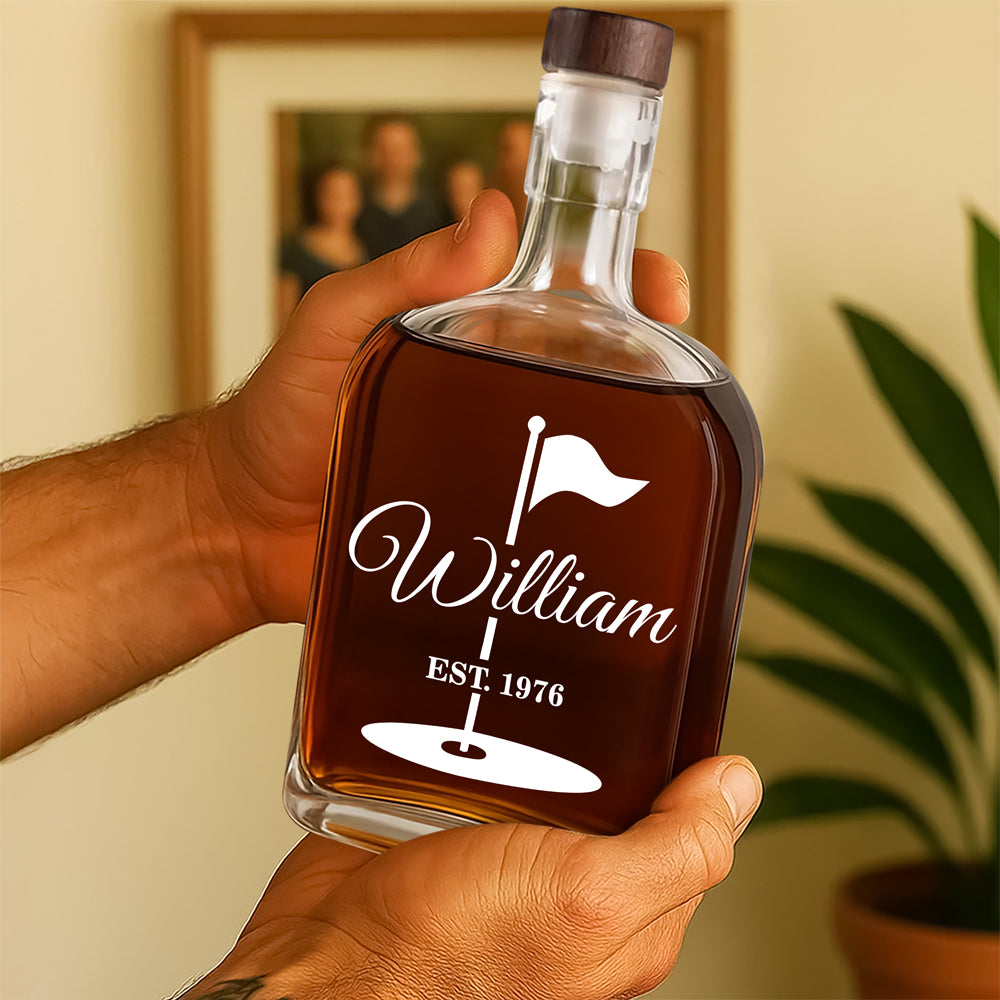Personalized Golf Whiskey Bottle Gift For Golfer, Golf Lovers HA75 898552