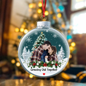 Custom Photo You & Me We Got This Acrylic Ornament Gift For Couple CH07 896858