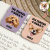 You Pawsed Here Custom Dog Photo Leather Magnetic Bookmark For Book Lovers, Dog Lovers CH07 899566