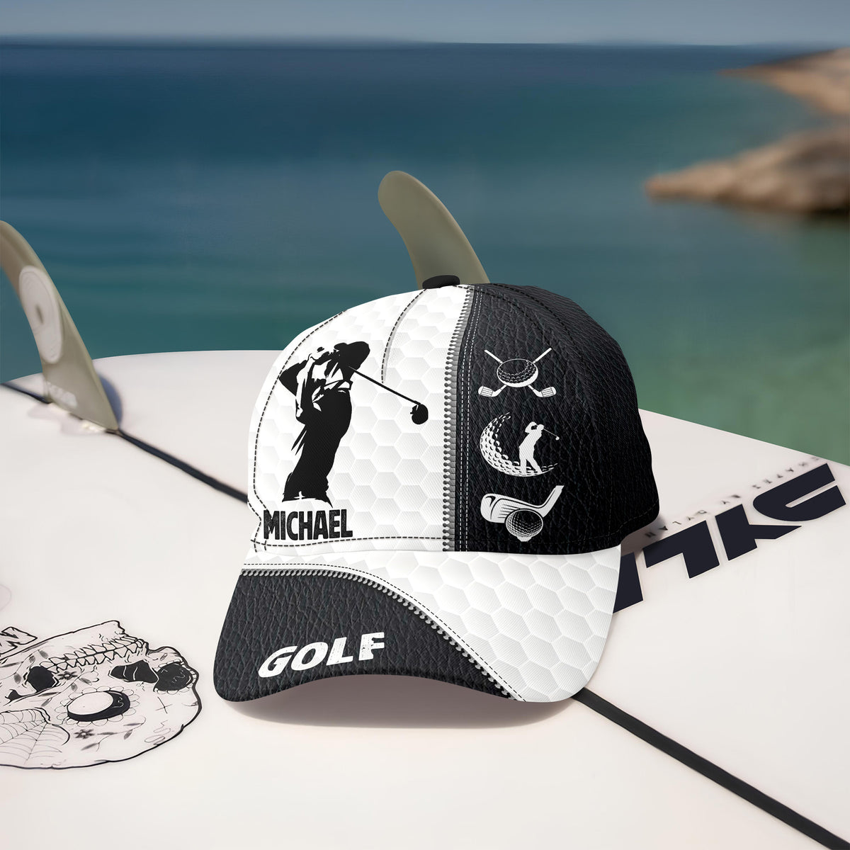 Personalized Custom Name AOP Cap Golf Style For Golf Lover TH10 898153