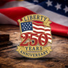 Liberty 250 Years Anniversary Acrylic Pin TH10 169311