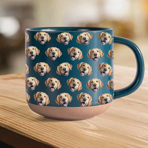 Custom Portrait Photo For Dog Cat Lover Pottery Mug TH10 892077