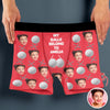 Custom Wife Girlfriend Name My Balls Belong To Her Men's Boxer Briefs Funny Gift For Golf Lovers CH07 895380
