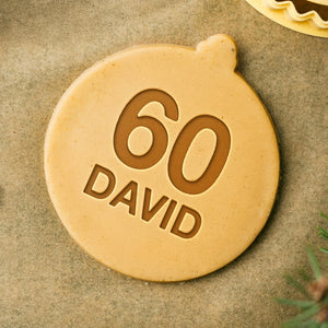 Personalized Custom Name And Age For Birthday Party Cookie Stamp TH10 896947