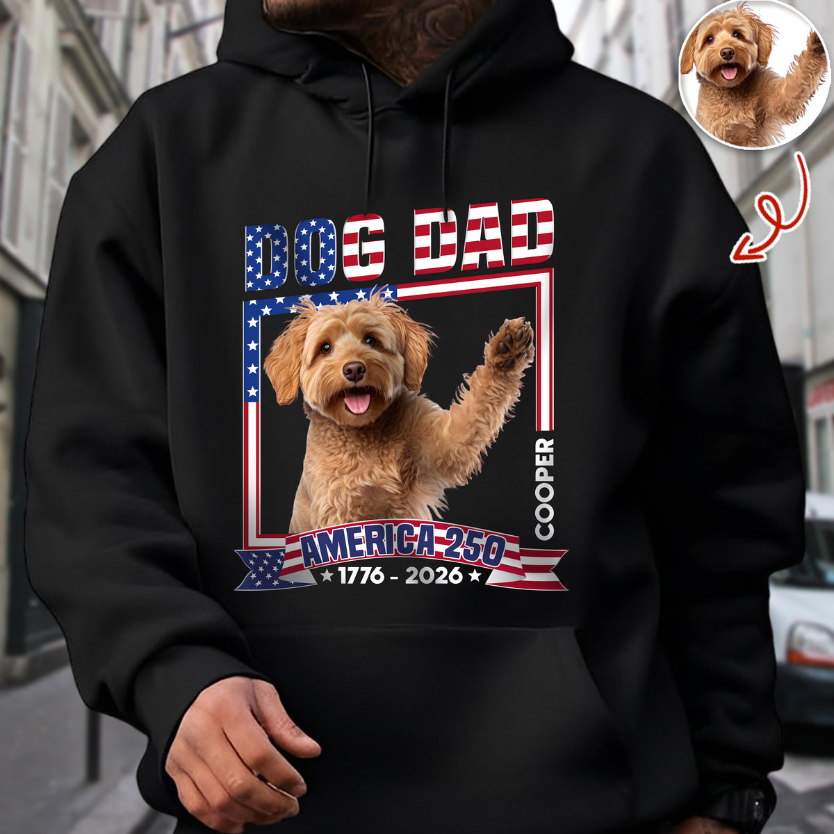 Custom Dog Photo Dog Mom America 250 Shirt Gift For Dog Owner LM32 899131