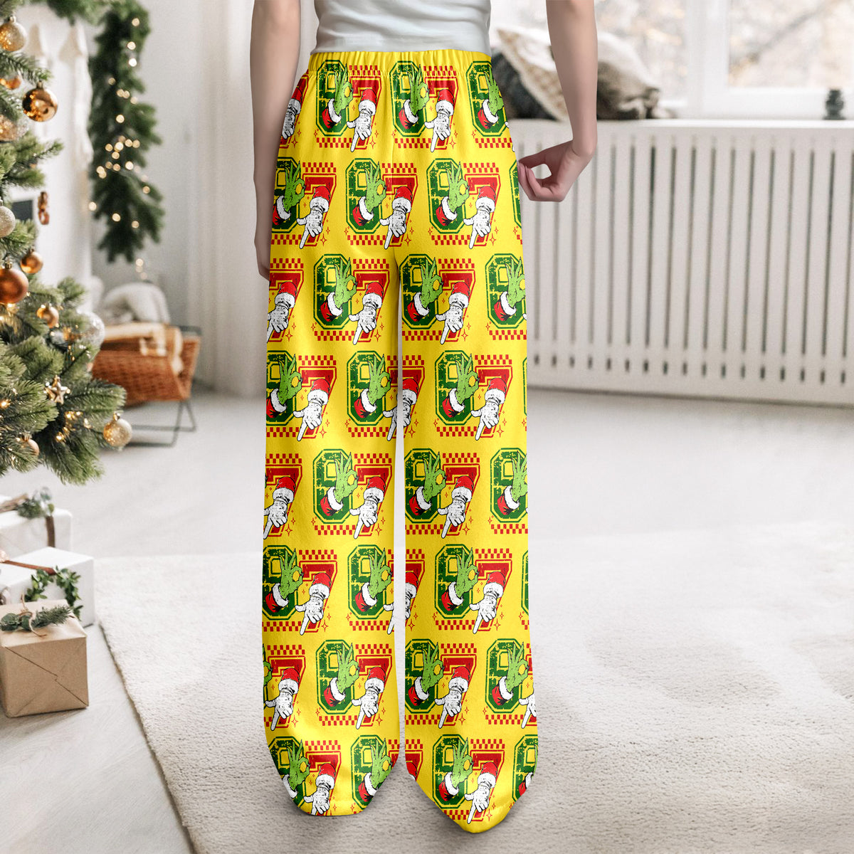 Six Seven 6 7 Christmas Trendy Christmas Meme Sweatpants HA75 898316
