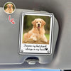 Custom Pet Photo Memorial Car Visor Clip Gift For Pet Lovers TH10 898971