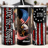 Personalized We The People American 250 Eagle Flag Skinny Tumbler LM32 899097