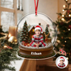 Custom Baby's First Christmas Photo Acrylic Ornament New Born Gift CH07 896856