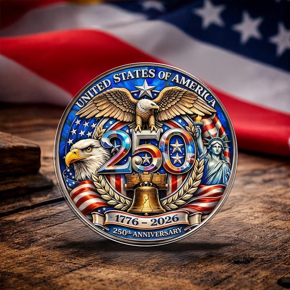 250th Anniversary United State Of America Acrylic Pin TH10 169323