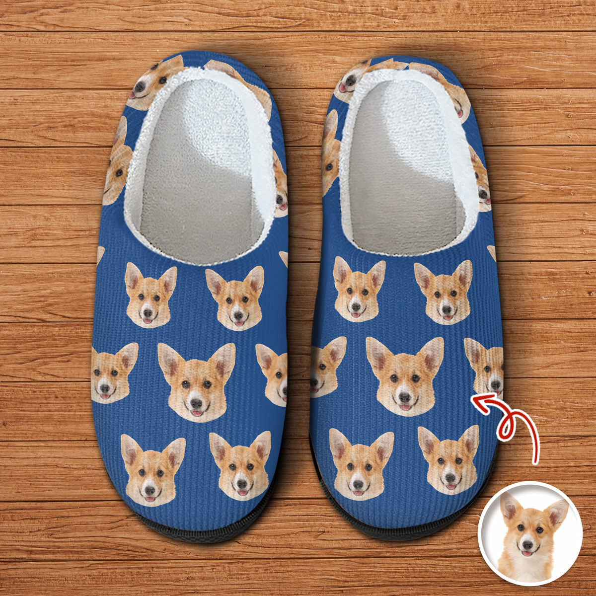 Custom Funny Face Dog Cat Pet Slippers Gift For Pet Owner HA75 892998
