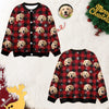Custom Photo Christmas Ugly Cardigan Gift For Dog Lover CH07 899832