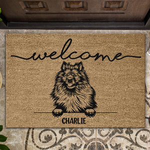 Personalized Dog Welcome Coir Doormat Gift For Dog Lovers TH10 896887