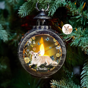 Custom Dog Cat Photo - Personalized Christmas Lantern Ornament For Dog, Cat Lovers HA75 898074