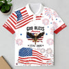 Custom Name God Bless America 1776-2026 Polo Shirt TH10 169273