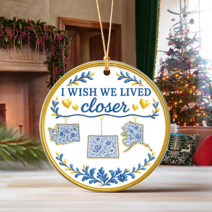 Congrats On Being My Besties Personalized Ceramic Ornament TH10 894909