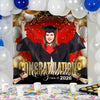 Custom Photo Congrats Graduation Class Of 2026 Balloons Backdrop HO82 902032