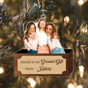 Custom Family Photo There Is No Greater Gift Than Family Acrylic Ornament - Best Christmas Gift Idea HA75 891719