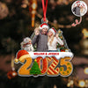 Custom Family Christmas Cake Crew Photo - Personalized Acrylic Ornament CH07 899702