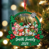 Personalized Stocking Family & Pet Shaker Ornament Christmas Gift For Family CH07 896932