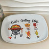Daddy's Grilling Plate Platter Personalized Father's Day Gifts Grill Gifts CH07 895932