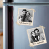 Custom Couple Photo Acrylic Fridge Magnet Valentine Gift, Anniversary Gift HA75 920108