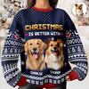 Christmas Better - Personalized Ugly Sweater For Dog Cat Lovers LM32 895573