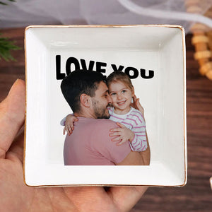 Custom Photo Jewelry Dish Gift For Family TH10 896541