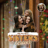 Custom Photo Sisters Siblings Forever - Personalized Acrylic Ornament LM32 895949