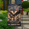 Custom Family Name Faith Freedom 250 Years 1776–2026 Garden Flag LM32 897947