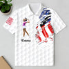 Custom Photo US Flag Polo Shirt For Golfer TH10 898095