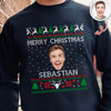 Custom Photo Ugly Christmas Sweatshirt Gift For Family TH10 896381