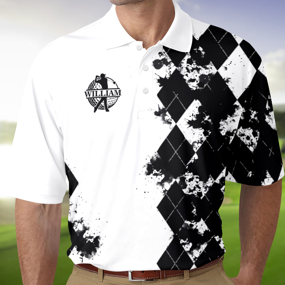 I Like Big Putts Custom Name Polo Shirt Funny Gift For Golfer CH07 895560