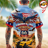 Custom Car Photo America 250 100 Years Route 66 1926-2026 Hawaii Shirt CH07 910542