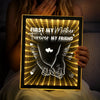 Custom Name First My Daughter Forever My Friend Infinity Mirror Light Box Personalized Mother's Day Gift HO82 901930