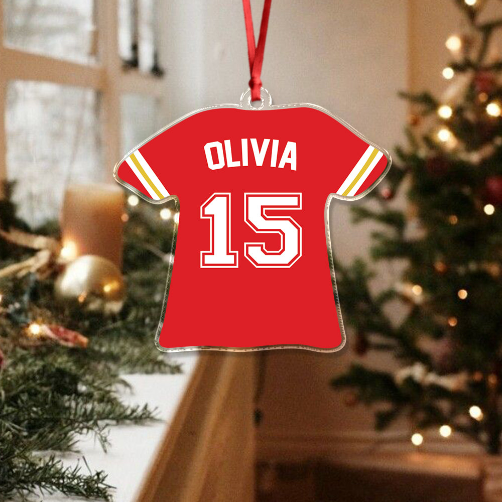 Personalized Sport Jersey Acrylic Ornament For Sports Player TH10 894499