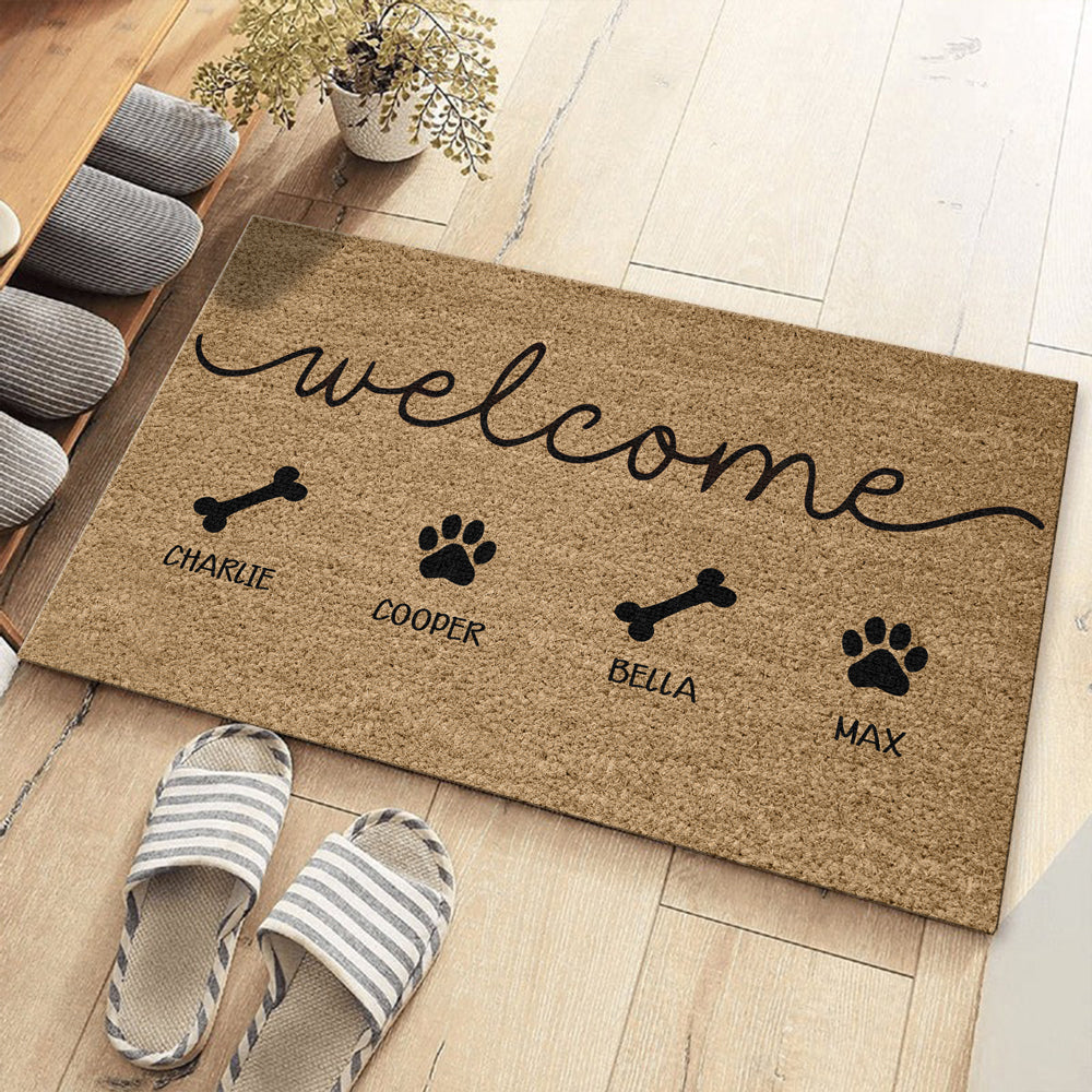 Personalized Welcome Doormat Gift For Pet Lovers TH10 896929