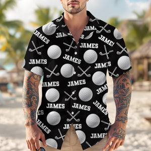 Custom Name Hawaii Shirt Gift for Golf Lovers TH10 898199