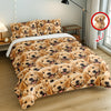 Custom Funny Puppy Photo Portrait Bedding Set Birthday, Christmas Gift For Dog Lover CH07 899192