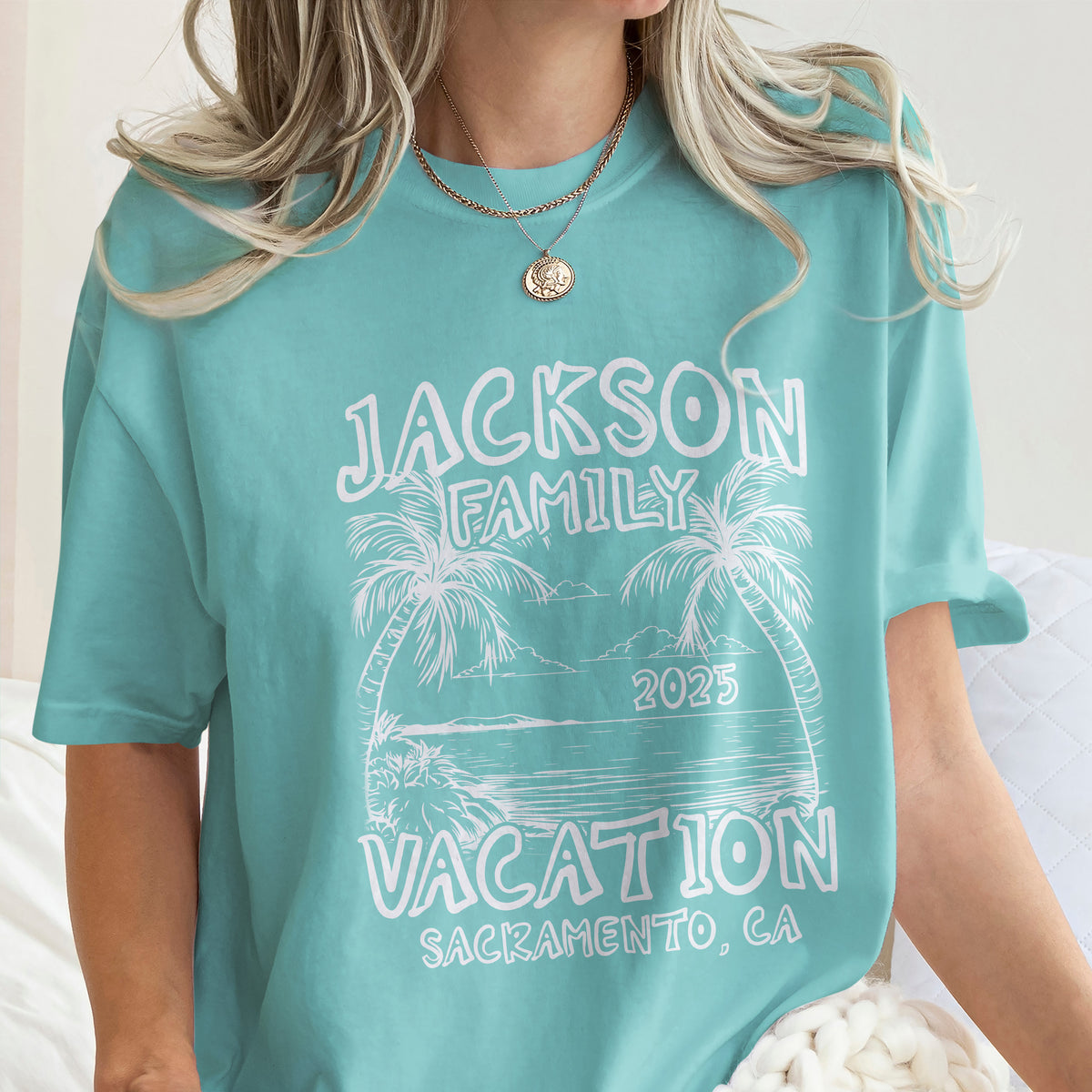 Custom Family Vacation Shirts 2025 – Matching Family Trip Comfort Color Shirt LM32 895979