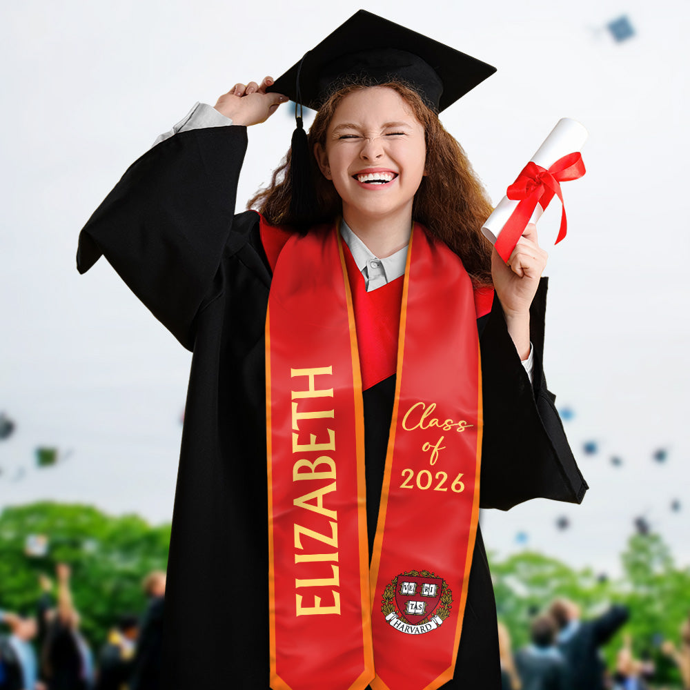 Custom Name Class of 2026 Graduation Stole TH10 898343