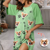 Custom Dog Face Photo Nightgown Gift For Dog Lovers CH07 910350
