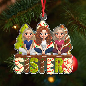 Personalized Bestie For Life Acrylic Ornament TH10 896425